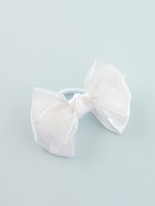 Бант для волос на резинке «Школьница. Стиль», классика нежность, 12 см, белый (комплект 6 шт) - фото 52317992