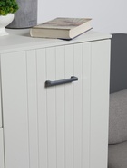 Ручка-скоба CAPPIO SQUARE RSC007, алюминий, м/о 96 мм, цвет графит 10700379