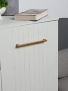 Ручка-скоба CAPPIO SQUARE RSC007, алюминий, м/о 192 мм, цвет матовое золото - фото 60849973