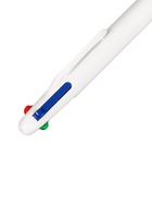 Набор шариковых ручек Calligrata, 4 штуки, автоматические, 4-х цветные, резиновый упор, МИКС - Фото 5