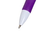 Набор шариковых ручек Calligrata, 4 штуки, автоматические, 4-х цветные, резиновый упор, МИКС - Фото 8