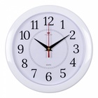 Часы настенные, интерьерные "Чистая классика", бесшумные, d-24.5 см, белые - Фото 1