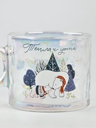 Кружка новогодняя стеклянная «Тепла и уюта», 300 мл, голография - Фото 3