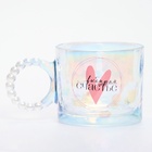 Кружка стеклянная «Выбирай счастье», 300 мл - Фото 1