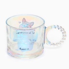 Кружка стеклянная «Ты лапочка», 300 мл - Фото 3