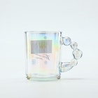 Кружка новогодняя стеклянная «Веселого Нового года», 350 мл, голография - Фото 4