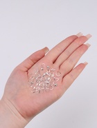 Фигурки для декора, объёмные, металлические, цвет серебристый 10660604