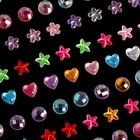 Стразы для декора, на клеевой основе, 10.5×8.5 см, разноцветные - Фото 3