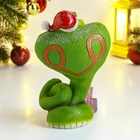 Новый год. Символ 2025. Фигура "Змея кобра" цветная, 10х10х15см - фото 26395157