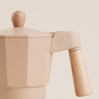 УЦЕНКА Кофеварка гейзерная "Ферамо" на 6 чашек, цвет бежевый - Фото 5