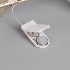 Фигура светодиодная "Застывшие кристаллы" 55x30x3 см, 20 LED, батарейки CR2032x2 (в комплекте), свечение теплое белое - фото 809716200