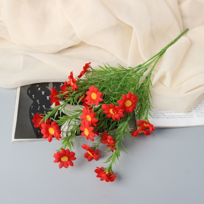 Букет искусственный «Гелихризум», h=32 см, МИКС - Фото 1