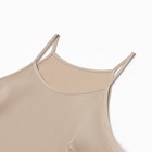 Топ женский MINAKU: Casual Collection бежевый, размер 44 10385657