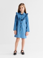 Платье для девочки MINAKU: Jeans collection, цвет голубой, рост 122 см 10460922 - фото 13110795