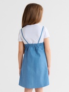 Сарафан для девочки MINAKU: Jeans collection, цвет голубой, рост 98 см 10460931 - фото 12914978