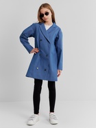 Рубашка для девочки MINAKU: Jeans collection, цвет голубой, рост 104 см 10460945 - фото 13756668