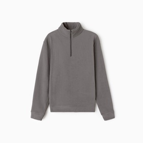 Джемпер флисовый мужской MINAKU: Fleece Soft цвет графит, р-р 44