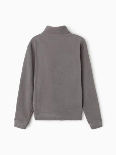 Джемпер флисовый мужской MINAKU: Fleece Soft, размер 44, графитовый