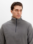 Джемпер флисовый мужской MINAKU: Fleece Soft, размер 46, графитовый - Фото 3