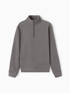Джемпер флисовый мужской MINAKU: Fleece Soft, размер 52, графитовый - Фото 6