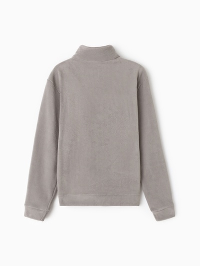 Джемпер флисовый мужской MINAKU: Fleece Soft, размер 44, серый