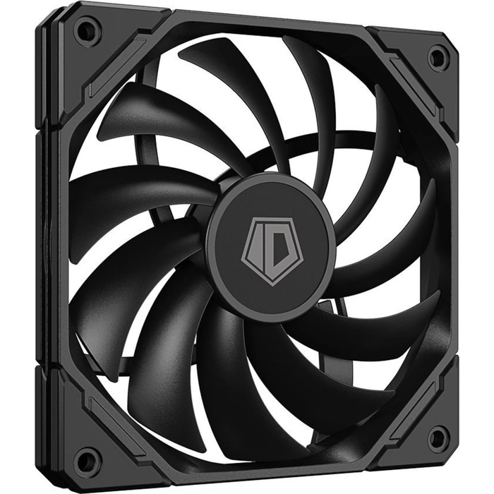 Вентилятор ID-Cooling TF-12015-K 120x120x15mm черный 4-pin 14-35dB 110gr Ret - фото 51684537