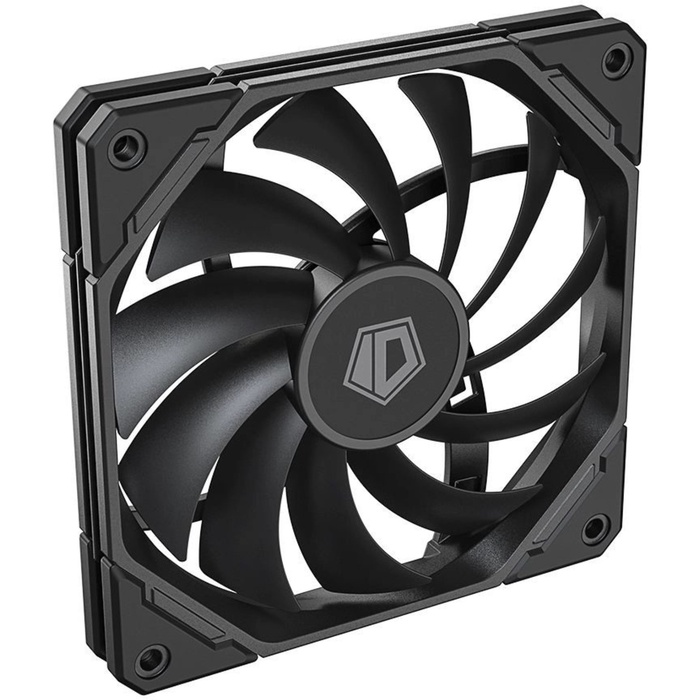 Вентилятор ID-Cooling TF-12015-K 120x120x15mm черный 4-pin 14-35dB 110gr Ret - фото 51684539