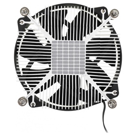 Устройство охлаждения(кулер) ID-Cooling DK-17 PWM Soc-1700 черный 4-pin 14-26dB Al 65W 265g   107484