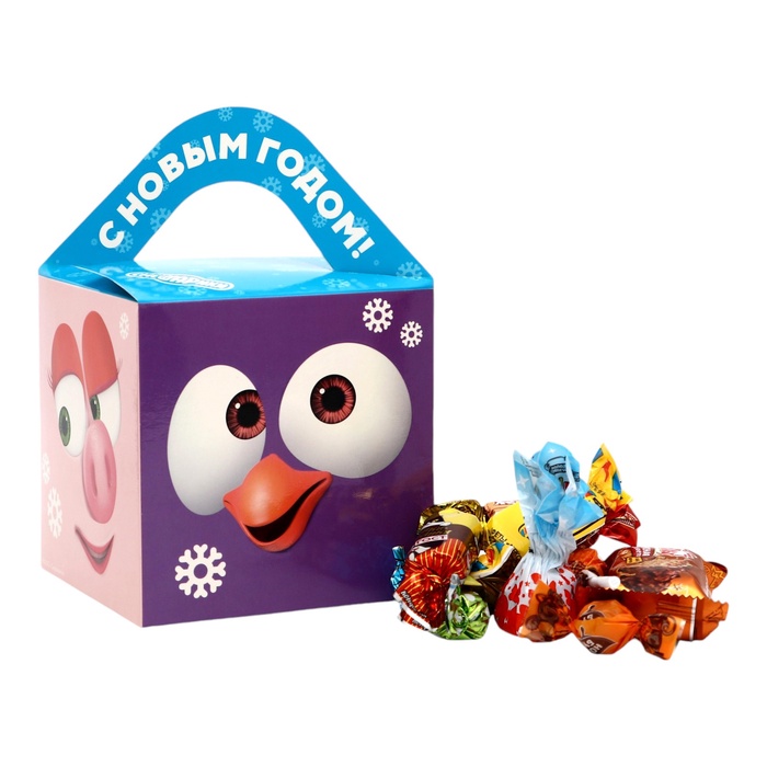 Сладкий новогодний подарок «Смешарики», детский, 500 г - Фото 1