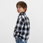 Рубашка для мальчика в клетку KAFTAN, р. 32 (110-116 см) 10656648 - фото 12986163