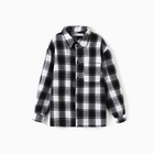 Рубашка для мальчика в клетку KAFTAN, р. 32 (110-116 см) 10656648 - фото 13004334