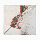 Скатерть новогодняя Зимние чудеса (12с23) 145х180см, рогожка 170г/м, хл100% - фото 26921206