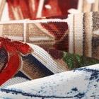 Полотенце Новогодний зал 45х60см, рогожка 160г/м хл100% - фото 26921208