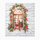 Полотенце Новогодний вальс 45х60см, рогожка 160г/м, хл100% - фото 29831808