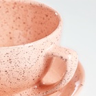 Чайная пара "Элегант" 0,25л / 11х6,5см + блюдце 15см, фламинго - фото 26215977