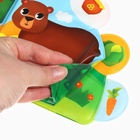 Игрушки резиновые для купания Крошка Я «Жирафик» 2 в 1, пазл, книжка для ванны - Фото 8