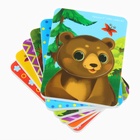 Игрушки резиновые для купания «Лесные приключения» 2 в 1, книжка раскраска, пазлы - сортер - Фото 17