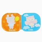 Игрушки резиновые для купания «Лесные приключения» 2 в 1, книжка раскраска, пазлы - сортер - Фото 6