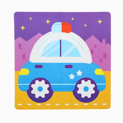 Игрушки резиновые для купания Крошка Я «Машинки», пазл, развивающие игрушки
