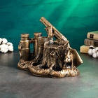 Подставка для бутылки «Охота» 33×23×26 см, под бронзу - Фото 6