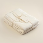 Комплект штор для кухни SL HOME Facile, 140×180 см - 2 шт., подхваты 2 шт., лён 100%,210 г/м² - Фото 1