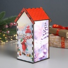 Чайный домик «Счастливого нового года!», 20×10.5×9.5 см, МИКС - Фото 3