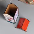 Чайный домик «Счастливого нового года!», 20×10.5×9.5 см, МИКС - Фото 5