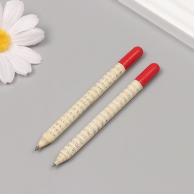 Набор для выращивания, карандаши подарочные «Маргаритка + гвоздика», mini, простые чернографитные, 2 шт.