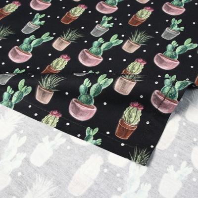 Скатерть «Этель» Succulents, 146×180 см, 100% хлопок, саржа 190 г/м²