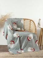 Плед флисовый новогодний «Этель. Дед Мороз», 100×150 см, флис, пл.160 г/м² - Фото 5