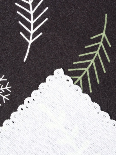 Плед новогодний Этель "Новогодние игрушки" 100х150см, флис