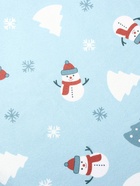 Плед флисовый новогодний «Этель. Снеговики», 100×150 см, флис, пл. 160 г/м² - Фото 2