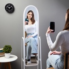 УЦЕНКА Зеркало напольное «Basic», на колёсиках, 31×160 см, белое - Фото 5