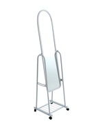 УЦЕНКА Зеркало напольное «Basic», на колёсиках, 31×160 см, белое - Фото 7